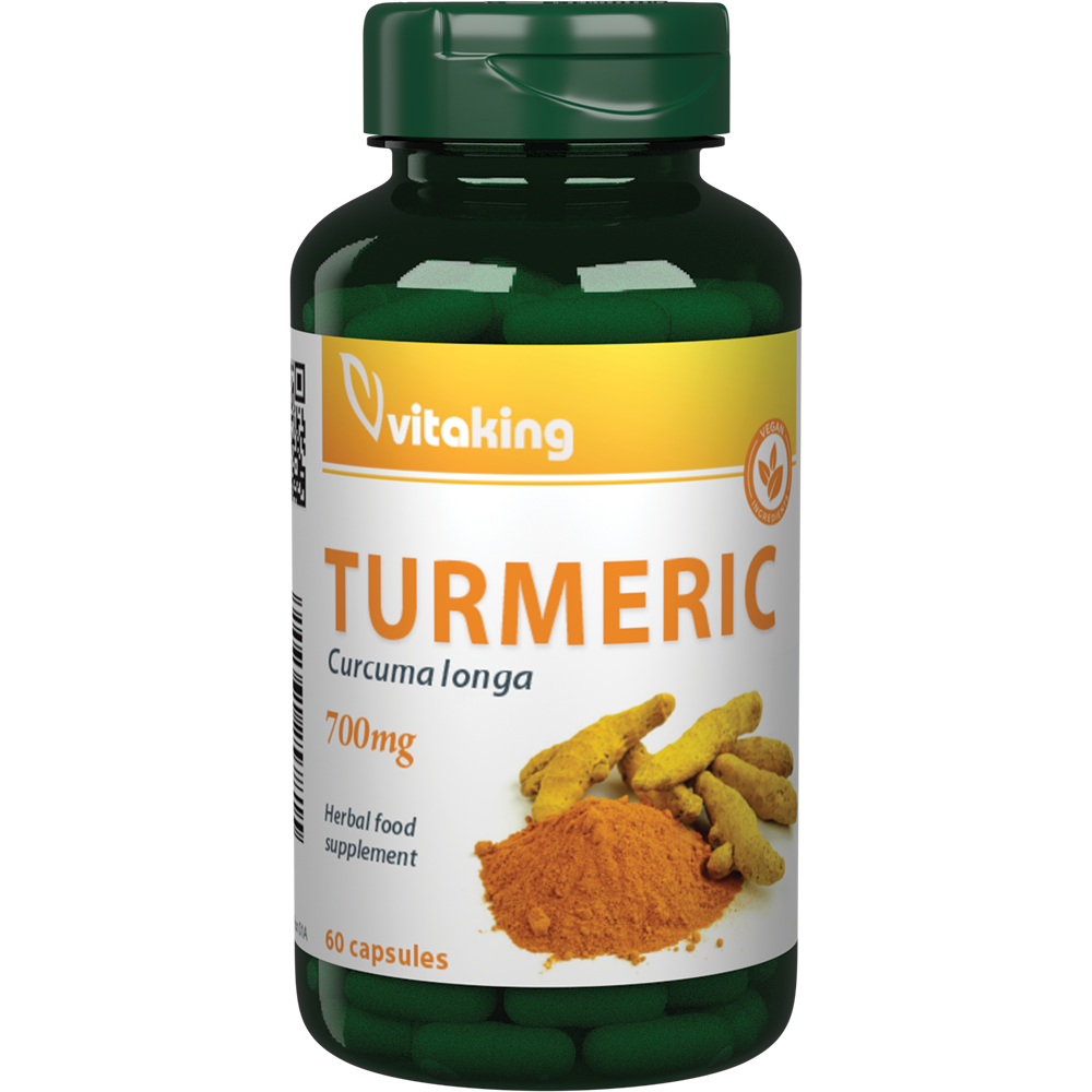 VitaKing Turmeric (Curcuma longa) 60 kaps